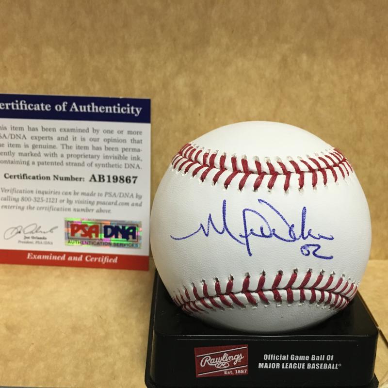 MICHAEL WACHA ST. LOUIS CARDINALS M.L. SIGNED BASEBALL PSA AB19867