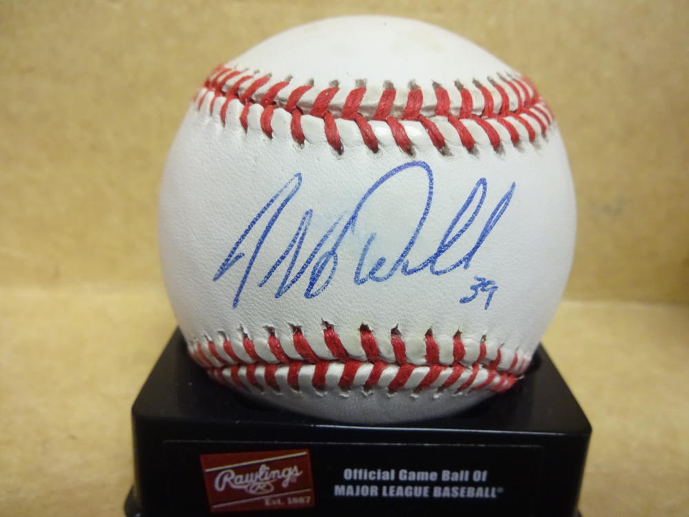 JEFF WALLACE PITTSBURGH PIRATES SIGNED N.L. BASEBALL W/COA