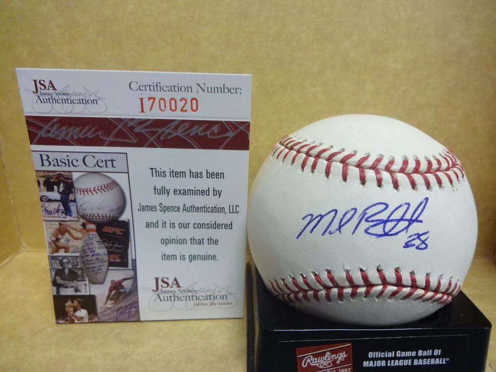 MARK REYNOLDS YANKEES/CARDINALS SIGNED M.L BASEBALL JSA I70020