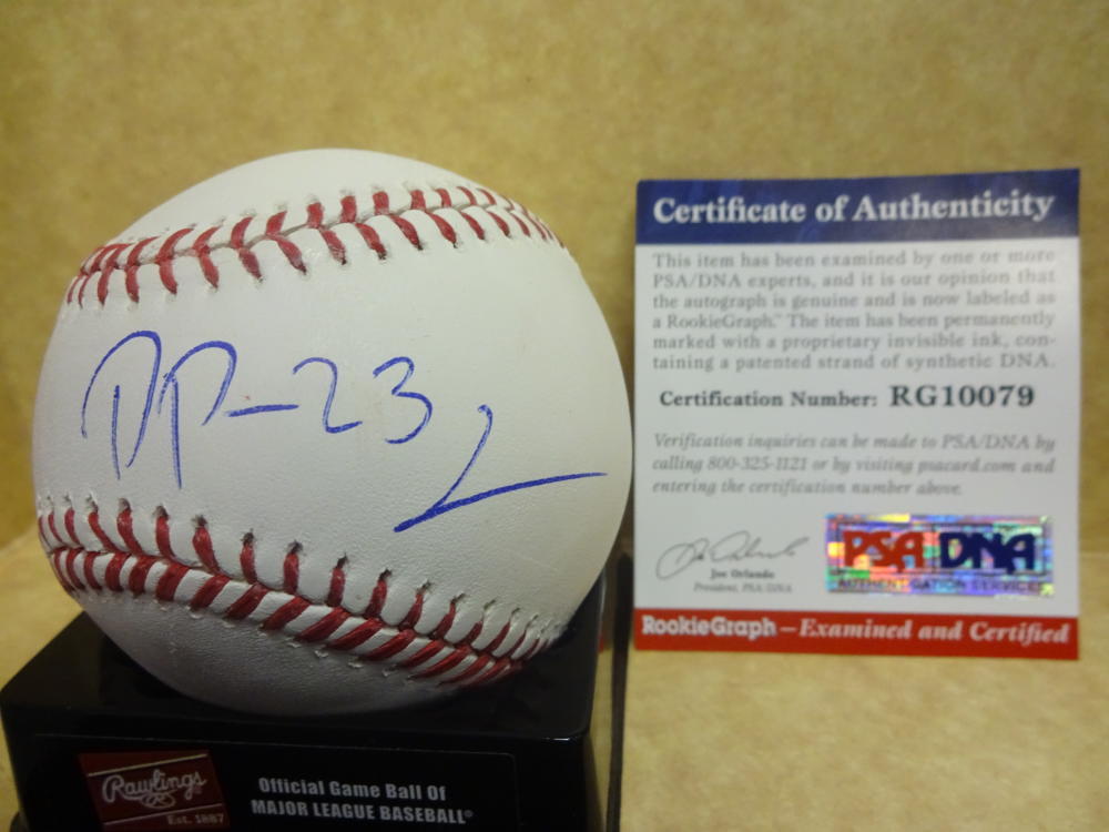 DELVIN PEREZ ST. LOUIS CARDINALS ROOKIE GRAPH SIGNED M.L BASEBALL JSA RG10079