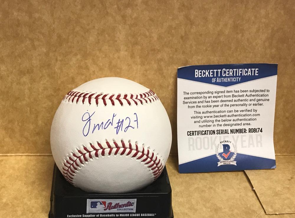 OMAR ESTEVEZ LOS ANGELES DODGERS SIGNED M.L. BASEBALL ROOKIE YEAR R08174