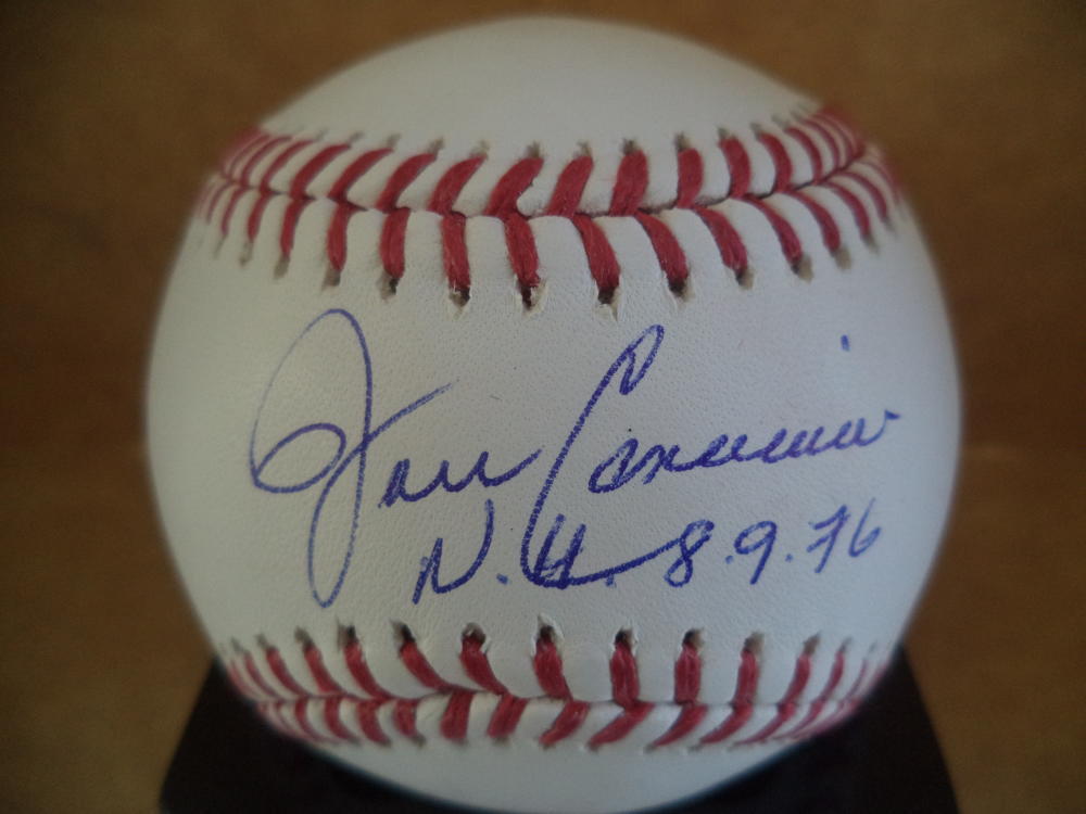 JOHN CANDELARIA N.H. 8.9.76 PIRATES SIGNED AUTOGRAPH M.L. BASEBALL COA A