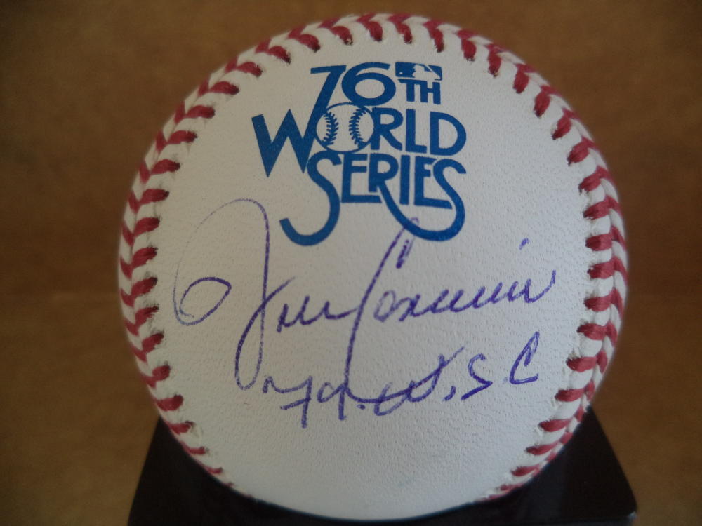 JOHN CANDELARIA 79 W.S.C. SIGNED AUTOGRAPH 1979 WORLD SERIES BASEBALL COA A