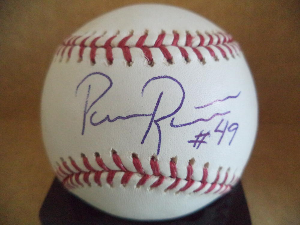 PAULINO REYNOSO CHICAGO WHITE SOX SIGNED AUTOGRAPHED M.L. BASEBALL W/COA