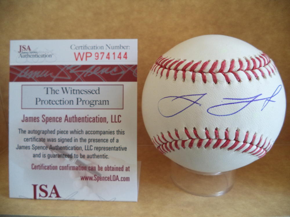 JAKE LAMB ARIZONA DIAMONDBACKS SIGNED AUTOGRAPHED M.L. BASEBALL JSA WP974144