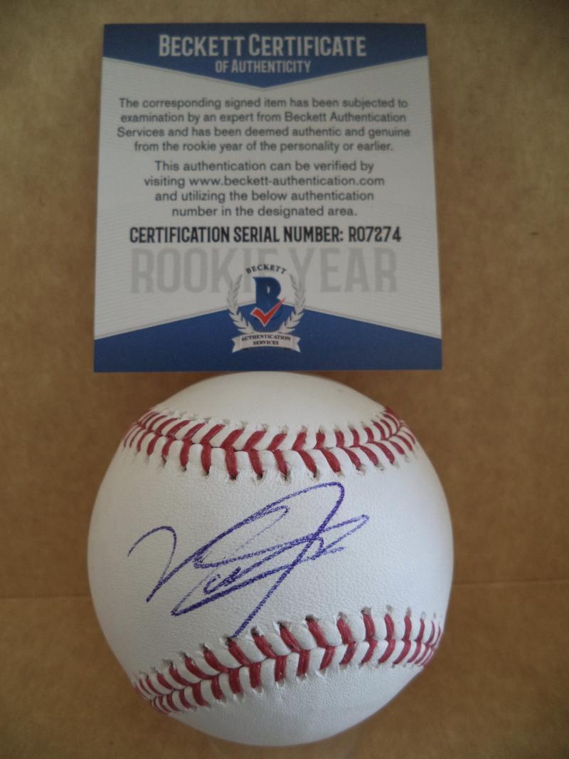 NANDER DE SEDAS FLORIDA STATE SEMINOLES SIGNED AUTO M.L. BASEBALL BECKETT R07274