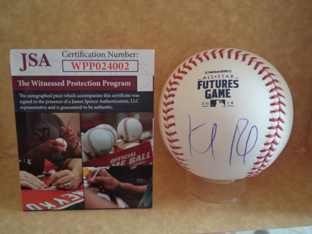 KEIBERT RUIZ LOS ANGELES DODGERS SIGNED 2016 FUTURES GAME BASEBALL JSA WPP024002