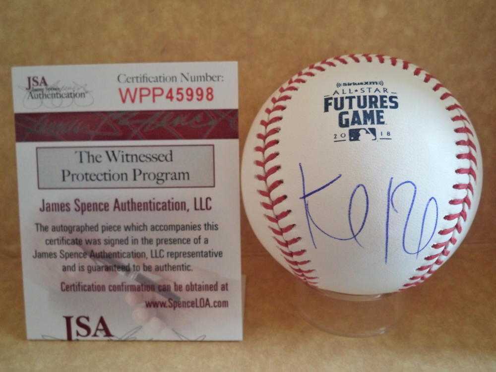 KEIBERT RUIZ LOS ANGELES DODGERS SIGNED 2016 FUTURES GAME BASEBALL JSA WPP45998