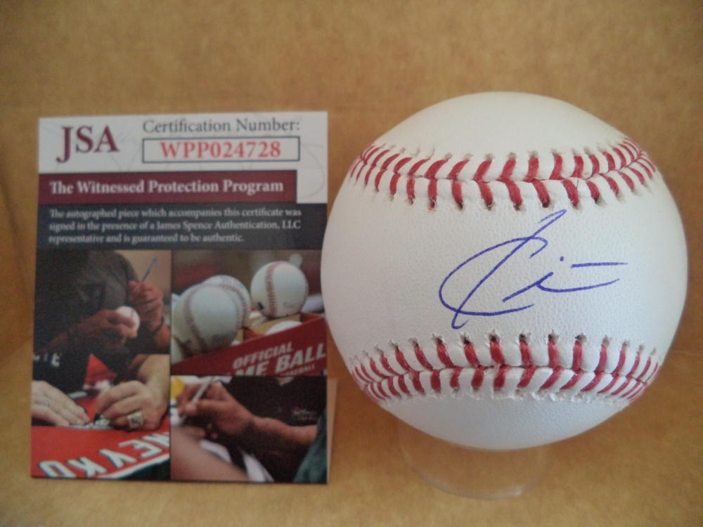 CARTER KIEBOOM WASHINGTON NATIONALS SIGNED AUTO M.L. BASEBALL JSA WPP024728