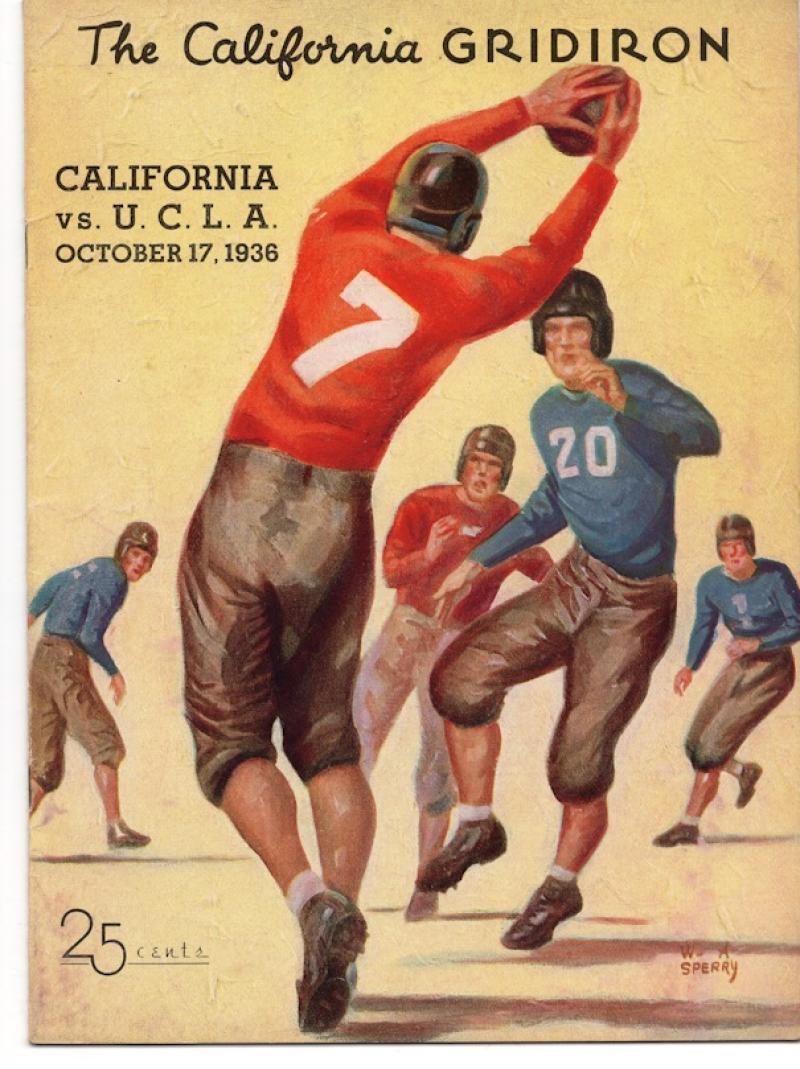 THE BIG GAME STANFORD-CAL STANFORD-CAL VINTAGE PROGRAM 11/19/38 MINT COLLECTIBLE MEMORABILIA