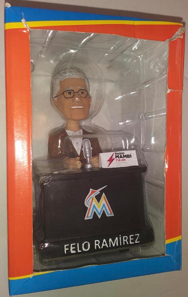FELO RAMIREZ TALKING BOBBLEHEAD STADIUM GIVEAWAY MARLINS RARE