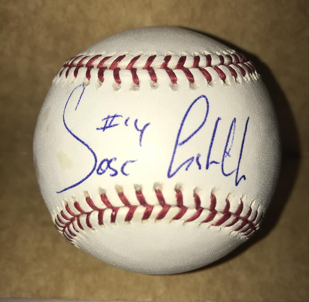 JOSE CASTILLO PIRATES/ASTROS SIGNED AUTOGRAPHED M.L. BASEBALL W/COA