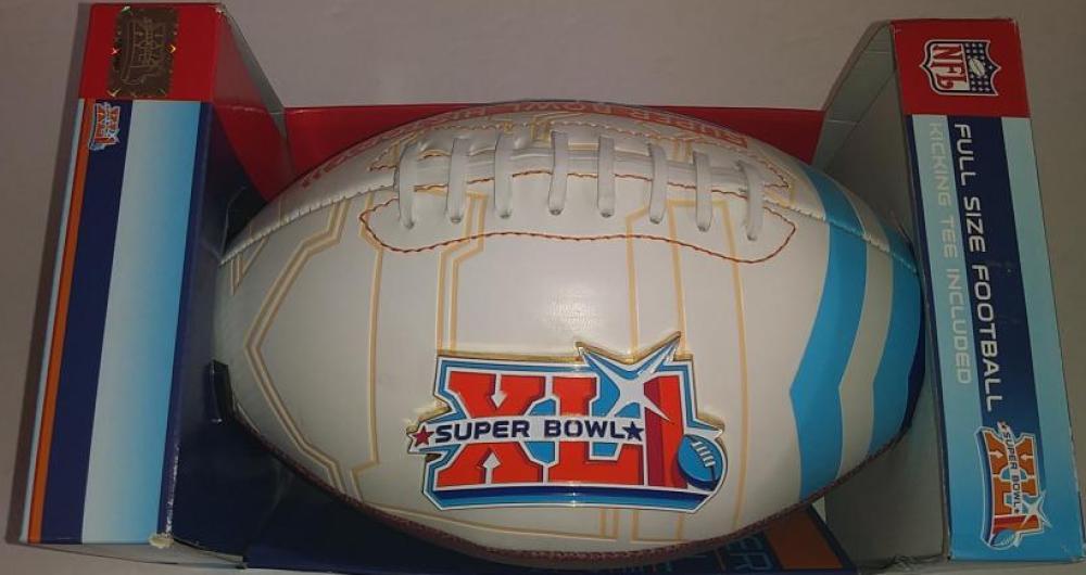 SUPER BOWL XLI FULL SIZE BEAUTIFUL FOOTBALL HISTORY