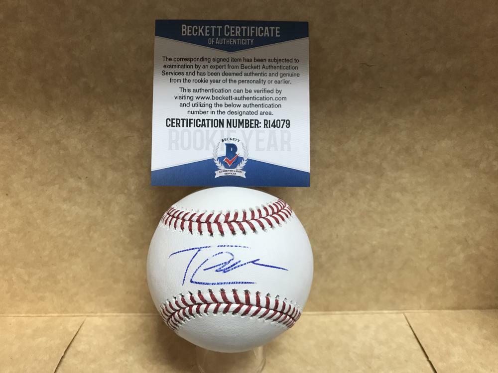 TYLER CALLIHAN UNDER ARMOUR ALL-AMERICAN ROOKIE YEAR SIGNED M.L. BECKETT R14079