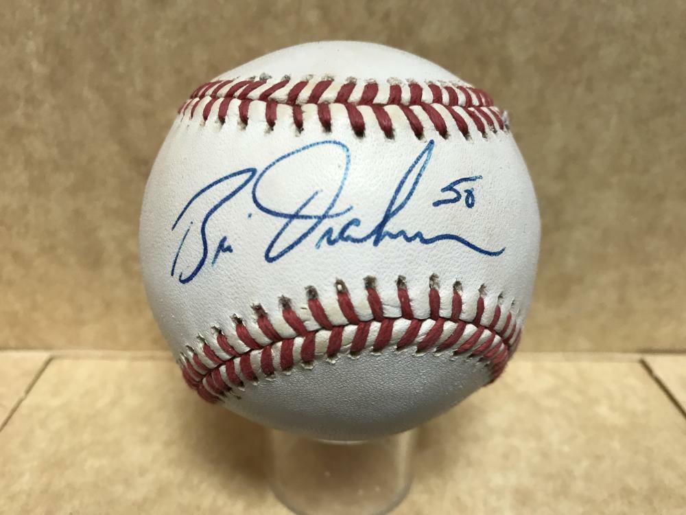 BRIAN DRAHMAN WHITE SOX/MARLINS SIGNED N.L. BASEBALL W/COA