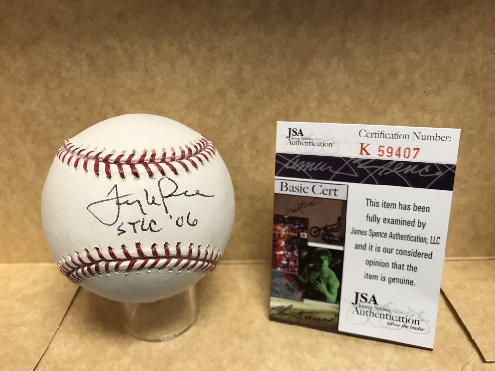 TONY LARUSSA ST. LOUIS CARDINALS STLC O6 SIGNED AUTO M.L. BASEBALL JSA K59407