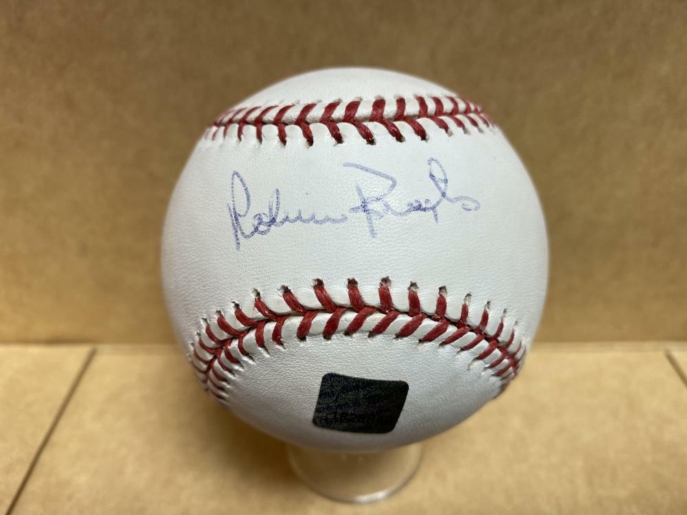 ROBIN ROBERTS PHILLIES 2001 TOPPS ARCHIVES SIGNED M.L. BASEBALL W/ COA