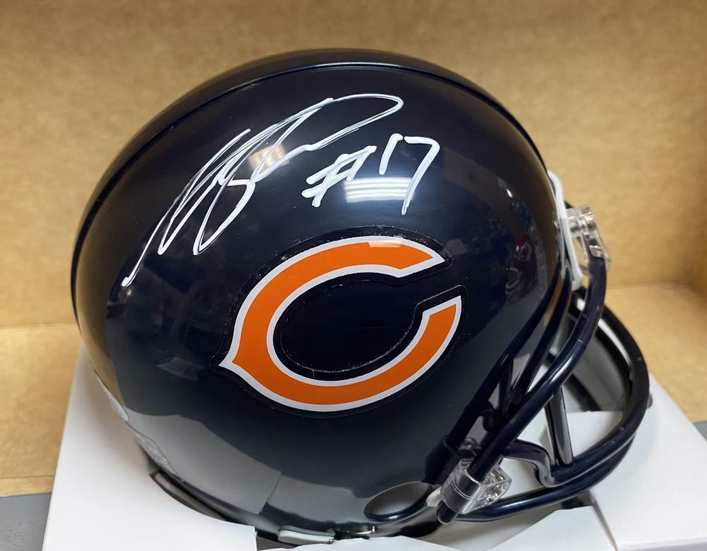ANTHONY MILLER CHICAGO BEARS SIGNED AUTOGRAPHED MINI HELMET BECKETT P98563