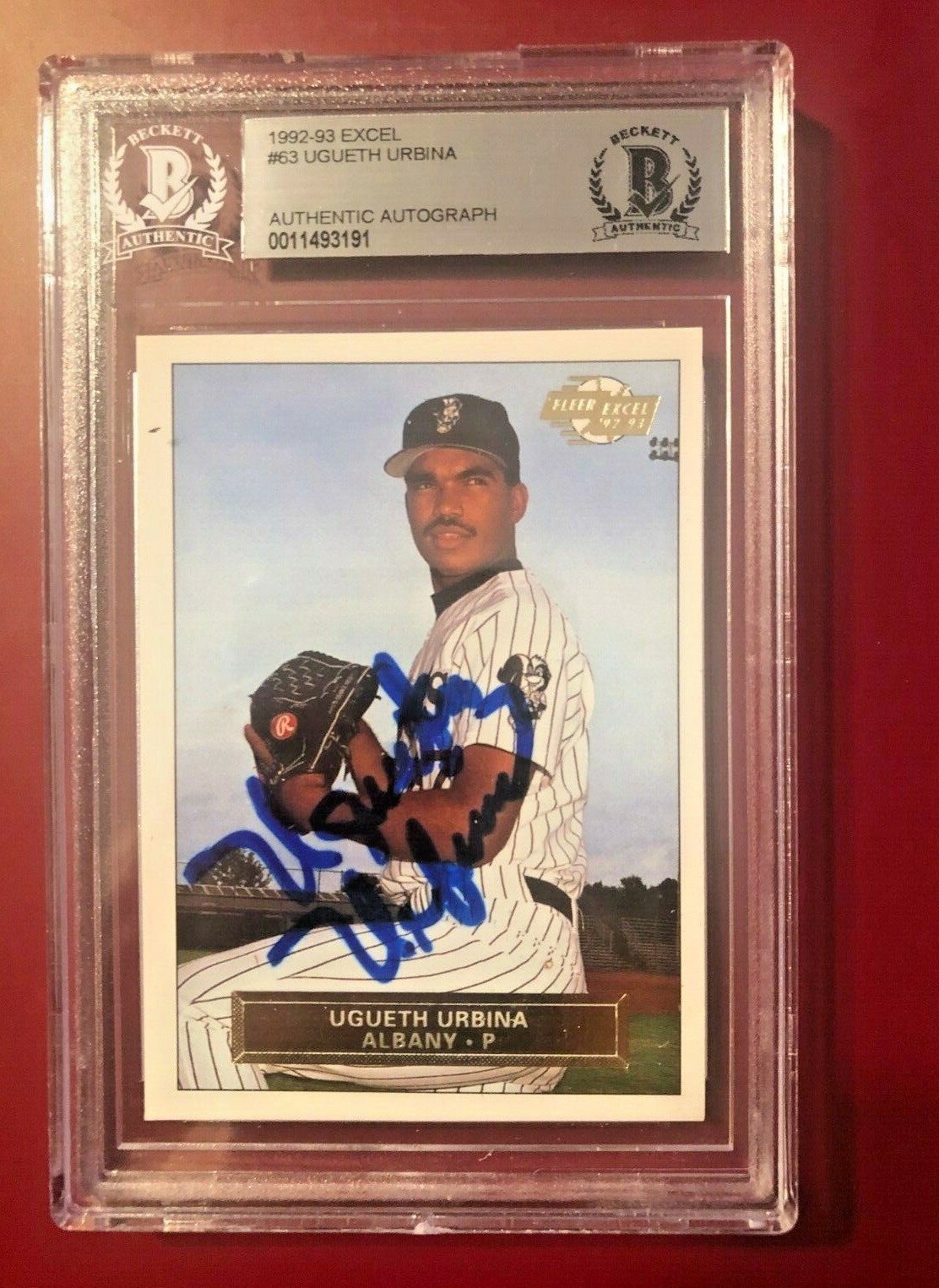 1992-93 EXCEL UGUETH URBINA #63