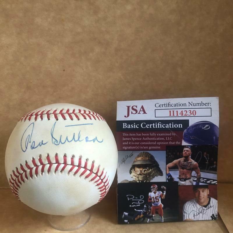 DON SUTTON LOS ANGELES DODGERS N.L. VINTAGE BASEBALL JSA1114230