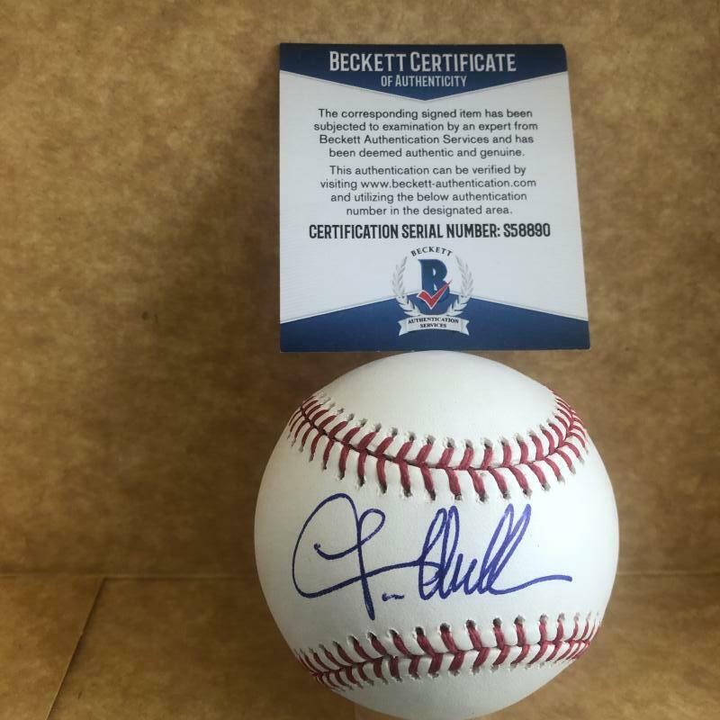 LANCE MCCULLERS HOUSTON ASTROS SIGNED AUTO M.L. BASEBALL BECKETT S58890