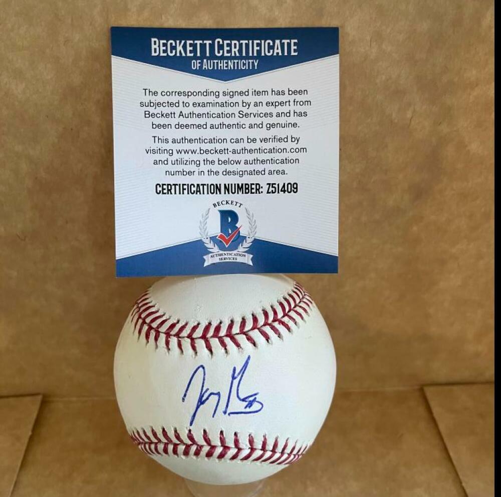 JAY GROOME BOSTON RED SOX SIGNED AUTOGRAPHED M.L. BASEBALL BAS Z51409