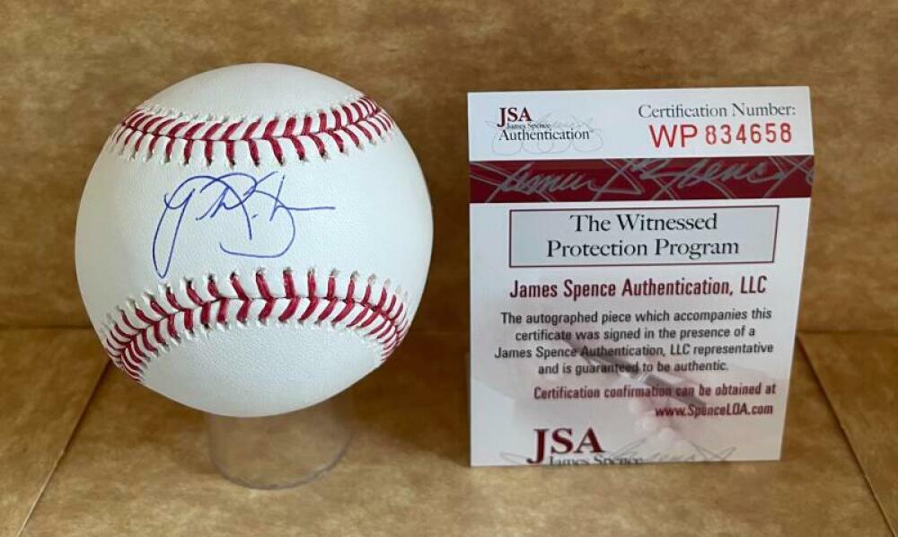 NICK SOLAK TEXAS RANGERS SIGNED AUTO M.L. BASEBALL JSA WP834658
