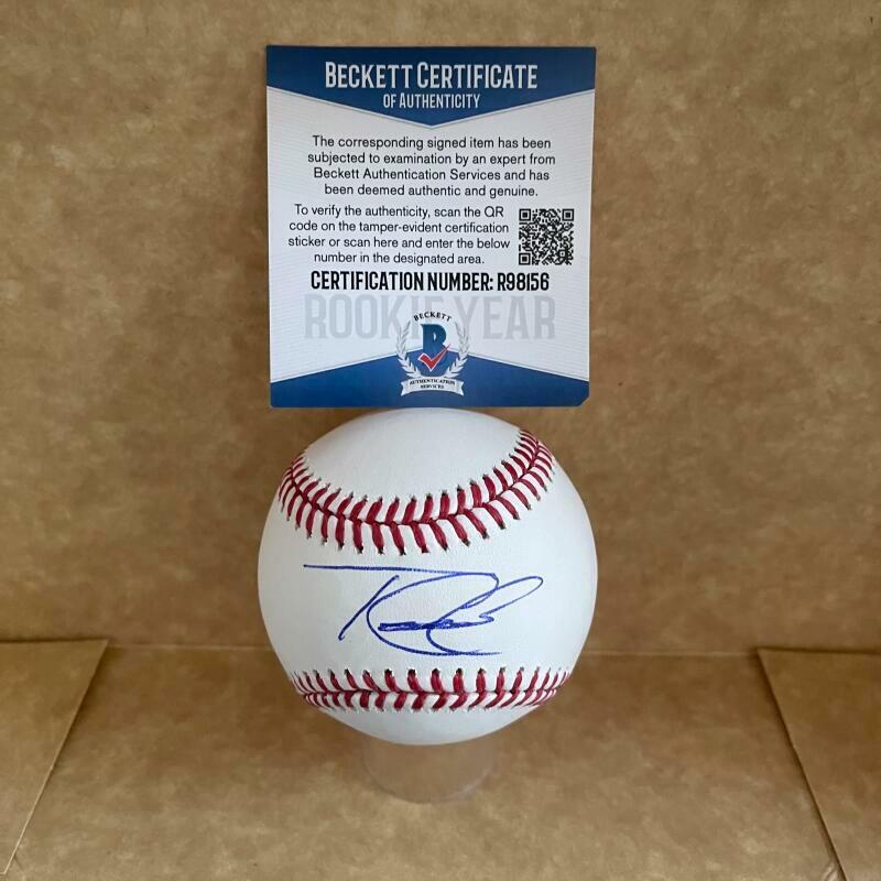 TYLER CALLIHAN CINCINNATI REDS ROOKIE YEAR SIGNED AUTO M.L. BASEBALL BAS R98156