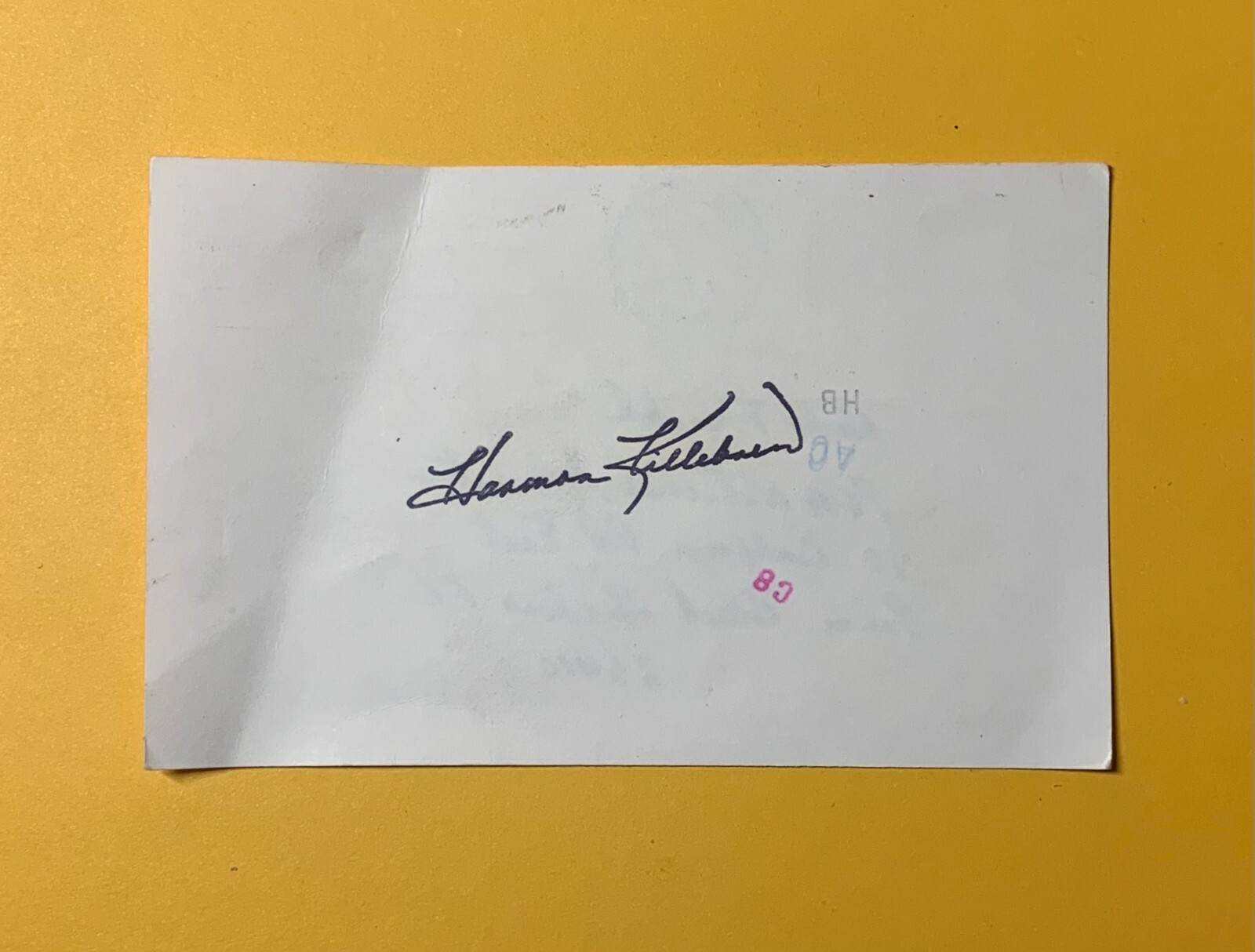 HARMON KILLEBREW SIGNED POSTCARD STAMPED 1983 W/ COA
