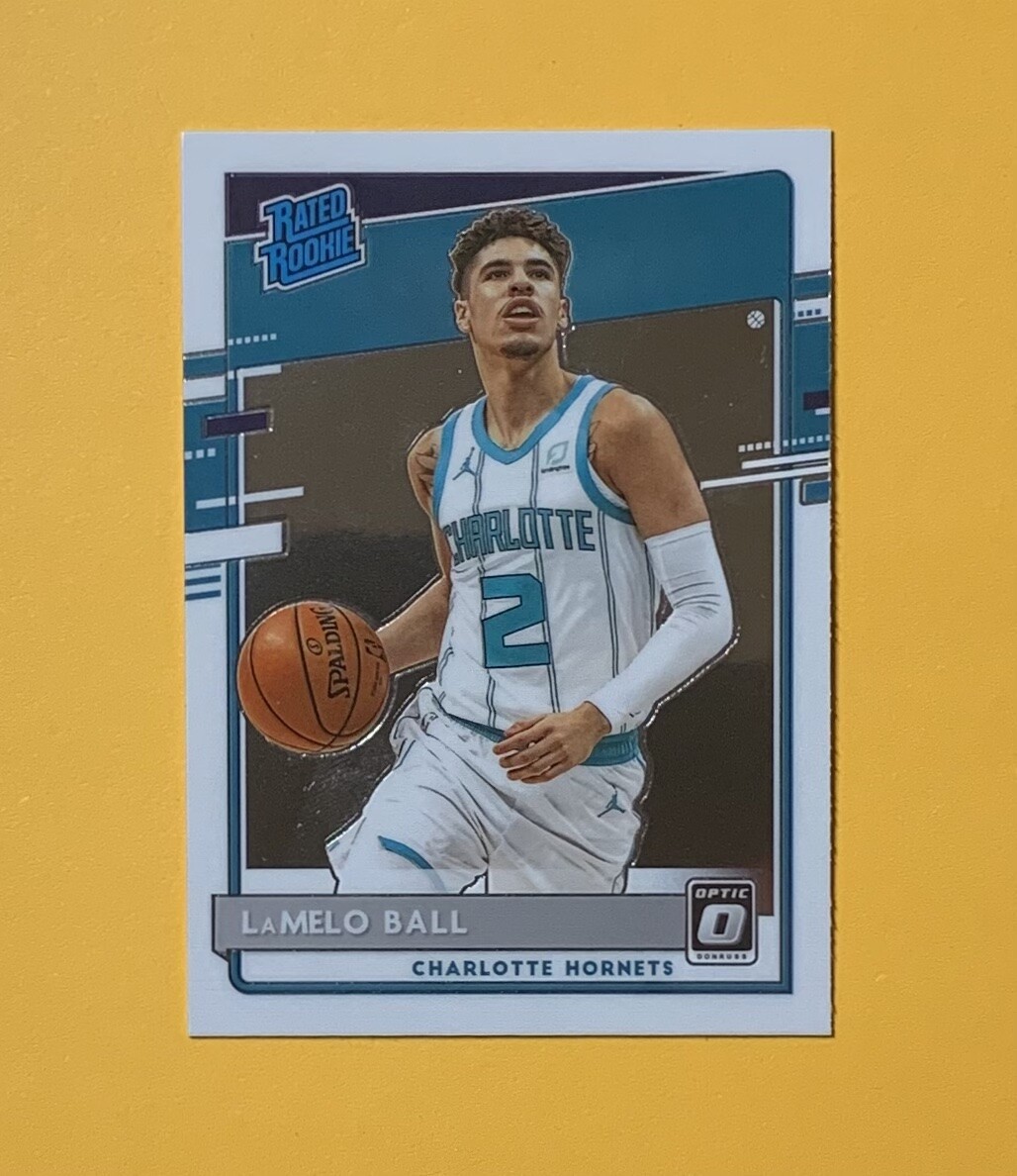 2020-21 PANINI DONRUSS OPTIC LAMELO BALL RATED ROOKIE #153