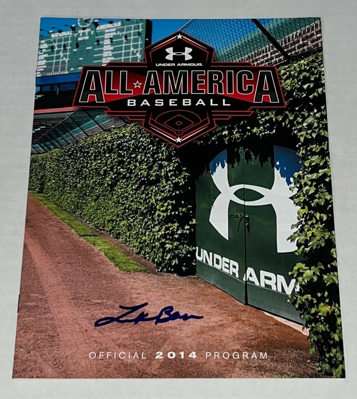 Luken Baker St. Louis Cardinals signed 2014 Under Armour Program autographed