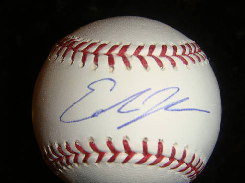 EDWIN JACKSON CHICAGO WHITE SOX SIGNED BASEBALL