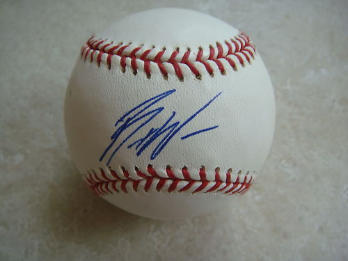 BRETT WALLACE HOUSTON ASTROS SIGNED OFFICIAL ML BALL