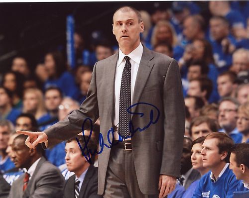RICK CARLISLE HEAD COACH DALLAS MAVERICKS SIGNED