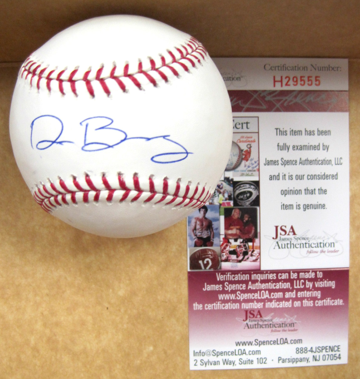 DYLAN BUNDY BALTIMORE ORIOLES SIGNED AUTOGRAPHED O.M.L.BASEBALL W/JSA