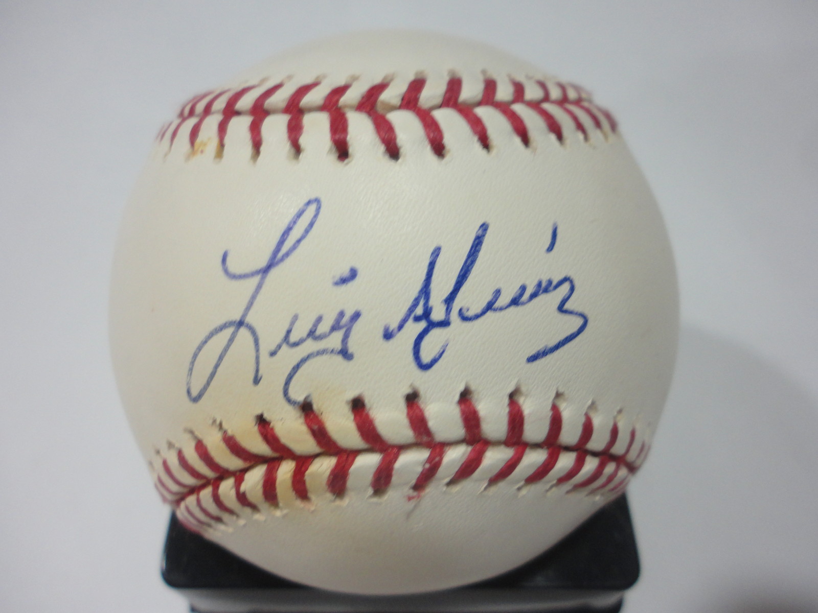 LUIS ALVARES RARE DODGERS/ROYALS SIGNED AUTOGRAPHMAJOR LEAGUE BASEBALL W/COA
