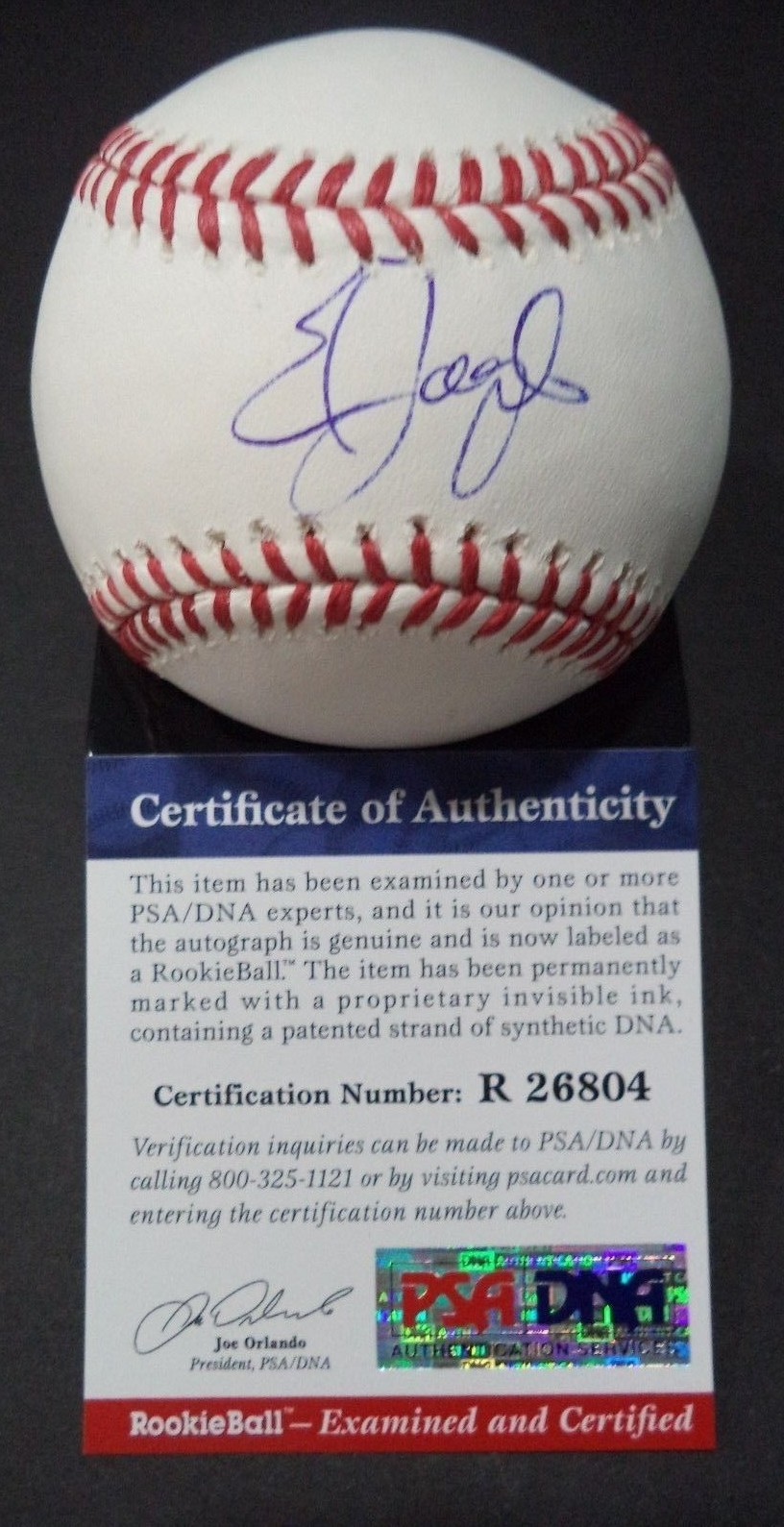 ERIC JAGIELO NY YANKEES SIGNED ROMLB BASEBALL 