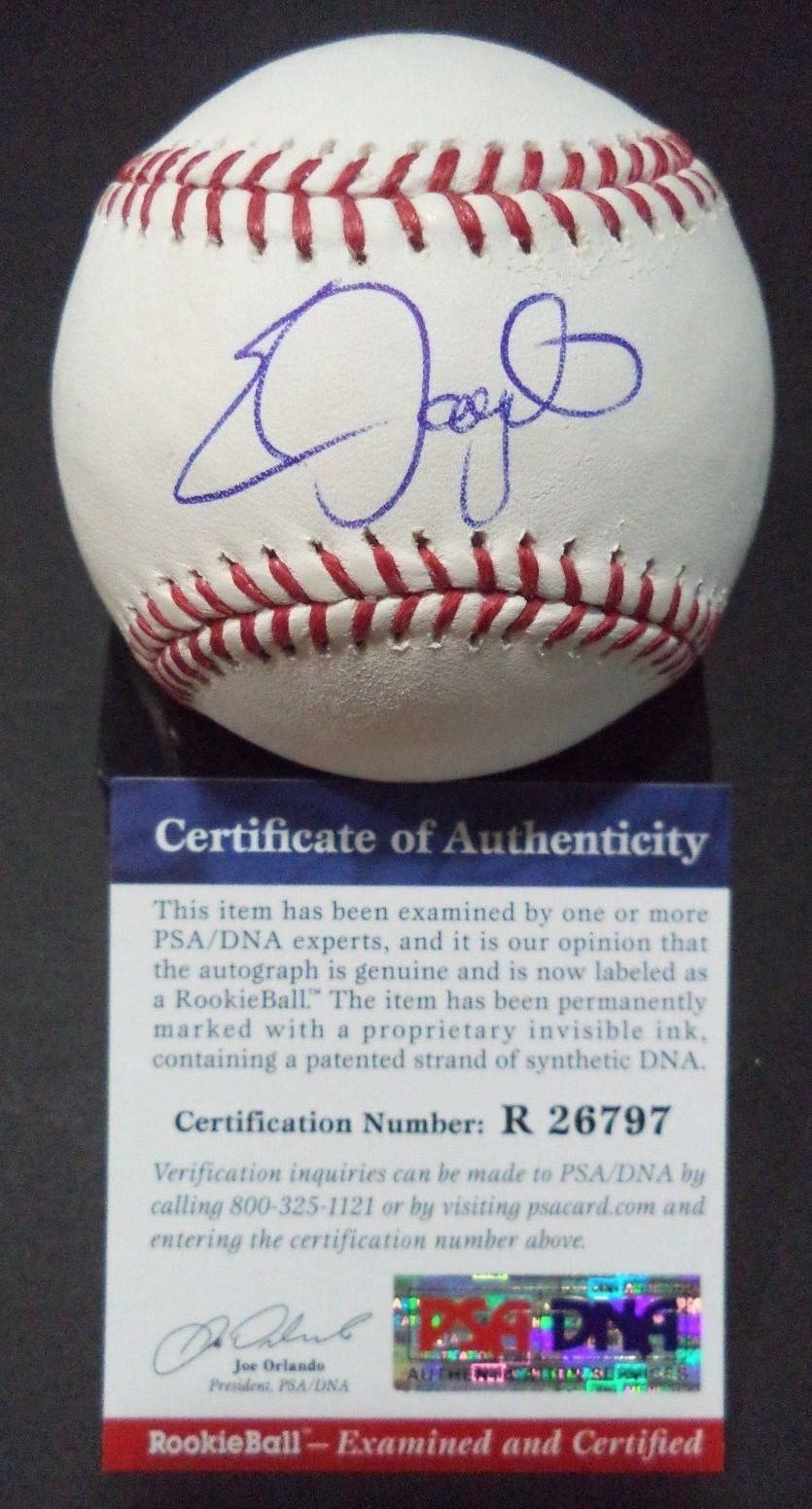 ERIC JAGIELO NY YANKEES SIGNED ROMLB BASEBALL 