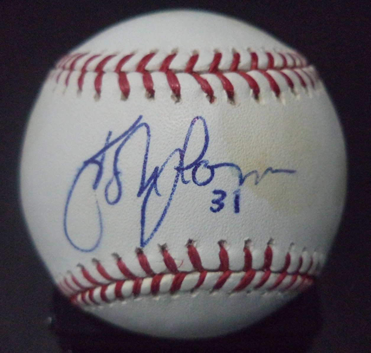 JOHN LANNAN NATIONALS/PHILLIES SIGNED AUTOGRAPHED ROMLB BASEBALL W/COA