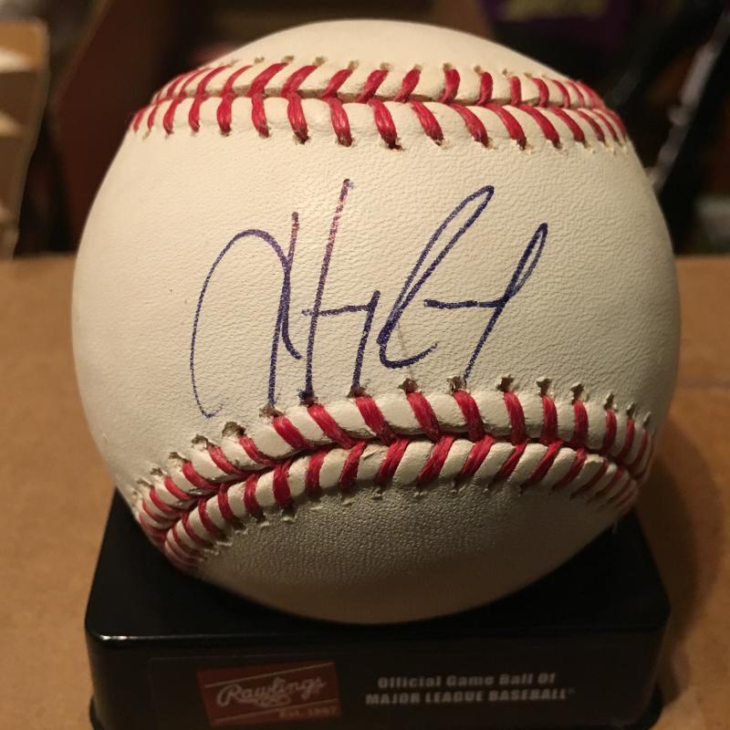 HANLEY RAMIREZ MARLINS/RED SOX MLB AUTHENTIC SIGNED AUTOGRAPHED BASEBALL W/COA