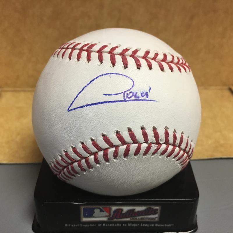 CARLOS TOCCI PHILADELPHIA PHILLIES M.L. SIGNED BASEBALL W/COA