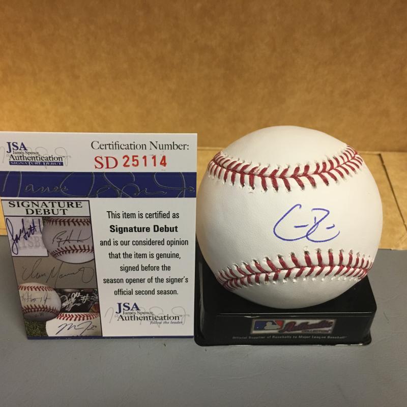 CODY REED CINCINNATI REDS SIGNATURE DEBUT M.L. SIGNED BASEBALL JSA SD25114