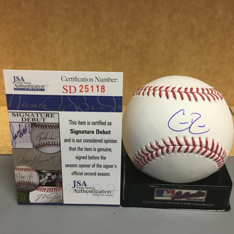 CODY REED CINCINNATI REDS SIGNATURE DEBUT M.L. SIGNED BASEBALL JSA SD25118