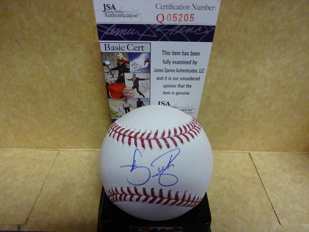 CARSON FULMER CHICAGO WHITE SOX SIGNED BASEBALL JSA Q05205