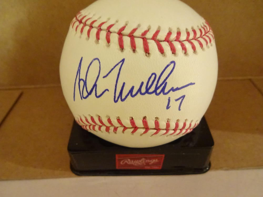 ADAM MELHUSE DODGERS/ROCKIES/A'S SIGNED AUTOGRAPHED BASEBALL W/COA