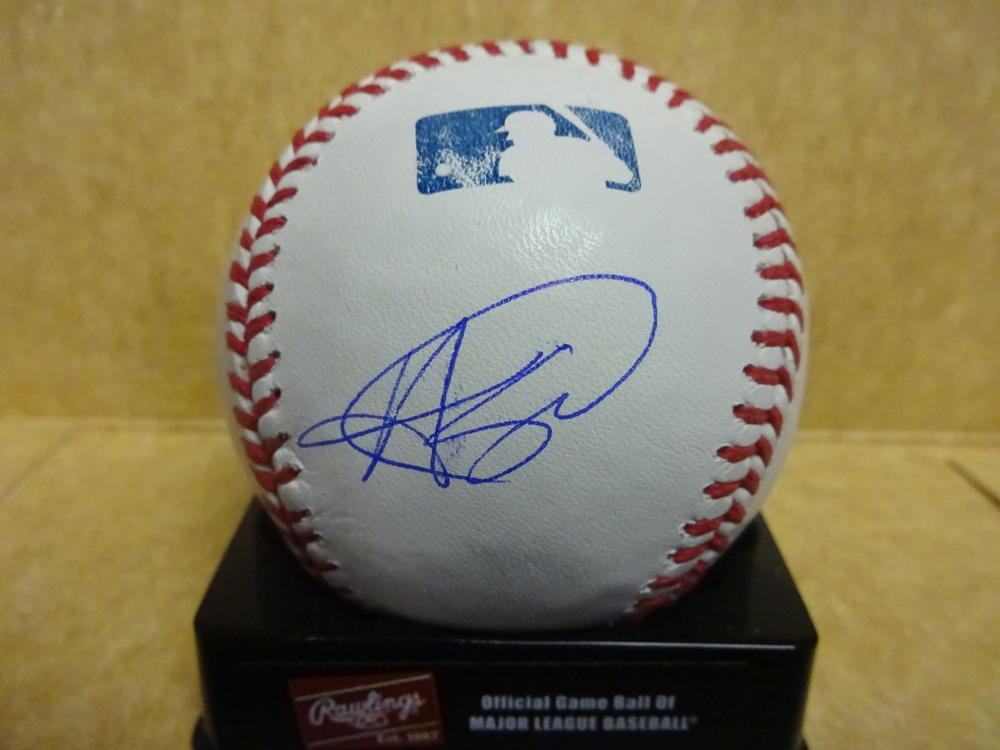 YAISON ARENCIO SAN DIEGO PADRES SIGNED M.L. BASEBALL W/COA COLLECTIBLE MEMORABILIA