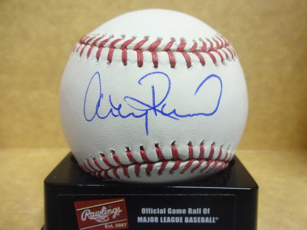 ANTHONY RANAUDO RED SOX/RANGERS/WHITE SOX SIGNED M.L. BASEBALL W/COA