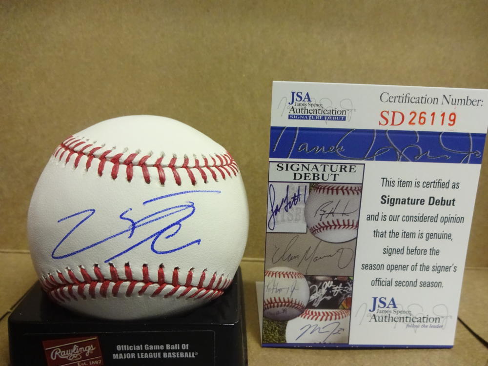 JOSE DELEON LOS ANGELES DODGERS SIGNED M.L. BASEBALL JSA SD26119