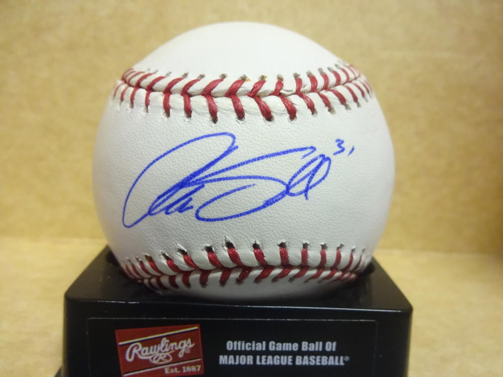 AARON SMALL NEW YORK YANKEES SIGNED M.L. BASEBALL W/COA