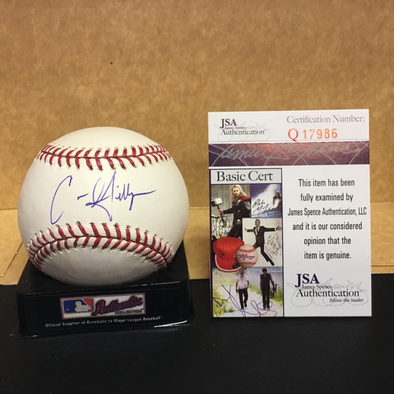 CONOR GILLASPIE SAN FRANCISCO GIANTS SIGNED M.L. BASEBALL JSA Q17986